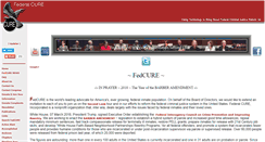 Desktop Screenshot of fedcure.org